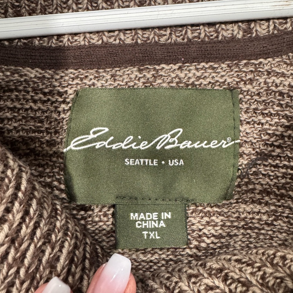Eddie Bauer Men's Sweater - Brown